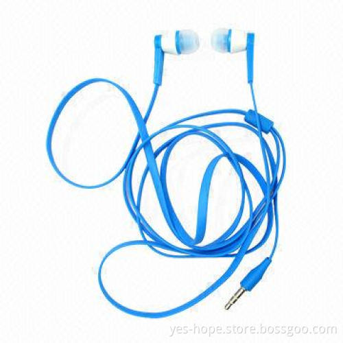 Beautiful Stereo Wired Earphones with 32 Ohms Impedance and 109 ±3dB Sensitivity